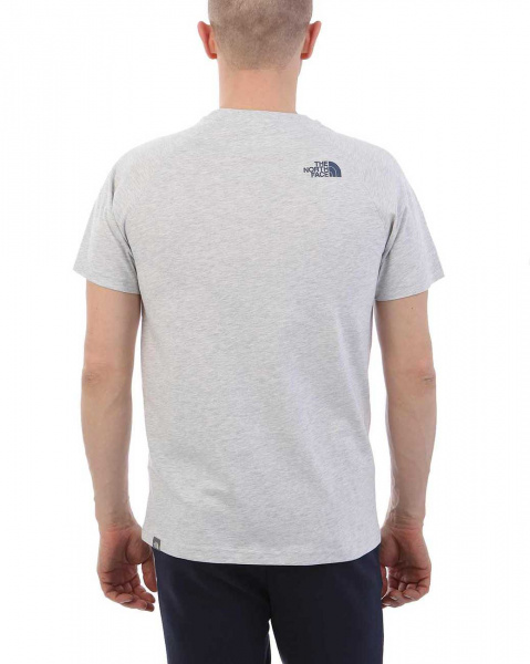 Футболка The North Face 000035554 (L серо-синий)