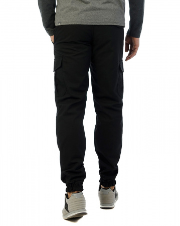 Джоггеры мужские на флисе Cool Penguin JMR 1713W (Black L черный)