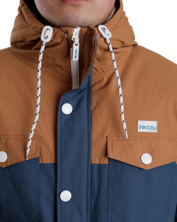 Куртка-парка Iriedaily Insulaner Parka (L сине-коричневый)