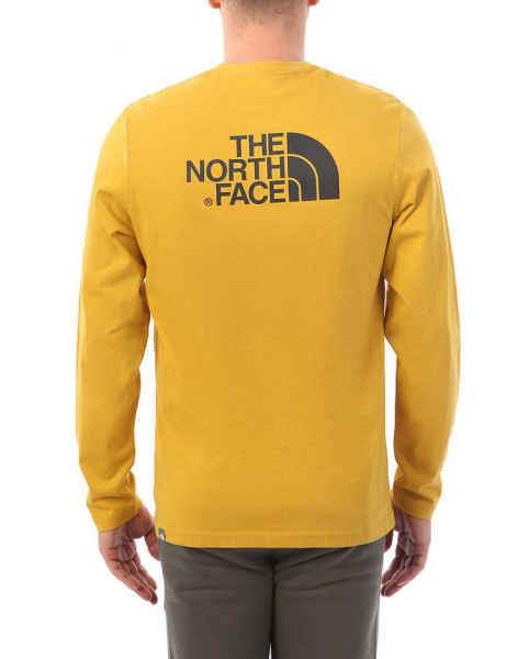 Футболка с длинным рукавом The North Face Fine 100 (M желтый)