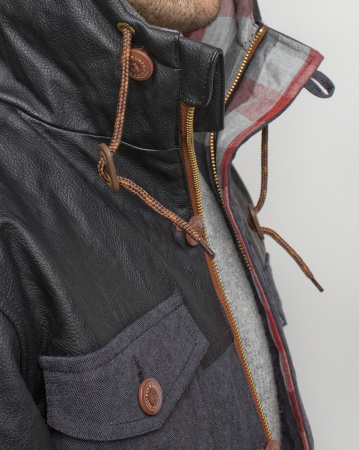 Куртка-парка Iriedaily Dock 36 Winter Parka (S черный)