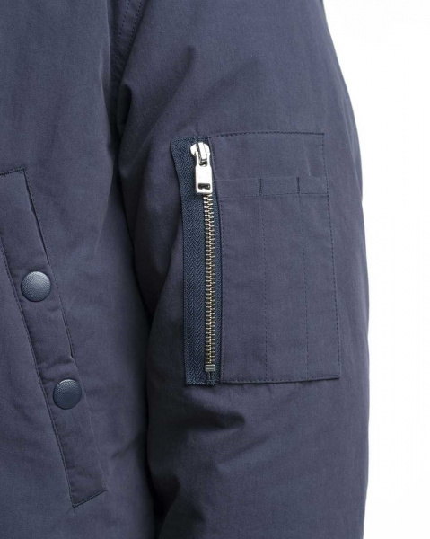 Пуховик мужской Fred Perry J3270 (XL темно-синий)