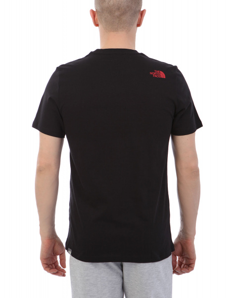 Футболка The North Face 000035527 (S черно-красный)