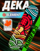 Дека Element Canada 8.25 с покрытием 5 (15 красный оранжевый 8.25)