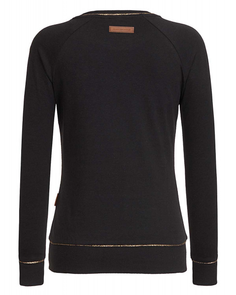 Толстовка женская свитшот Naketano Eingerittene II (Black S)