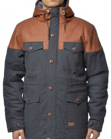 Куртка-парка Iriedaily Dock 36 Winter Parka (L темно-синий)