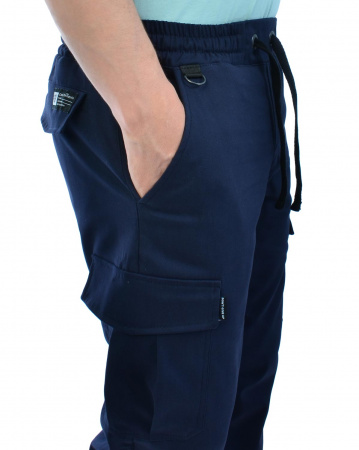 Джоггеры мужские на флисе Cool Penguin JMTL 1713W (Navy XS)