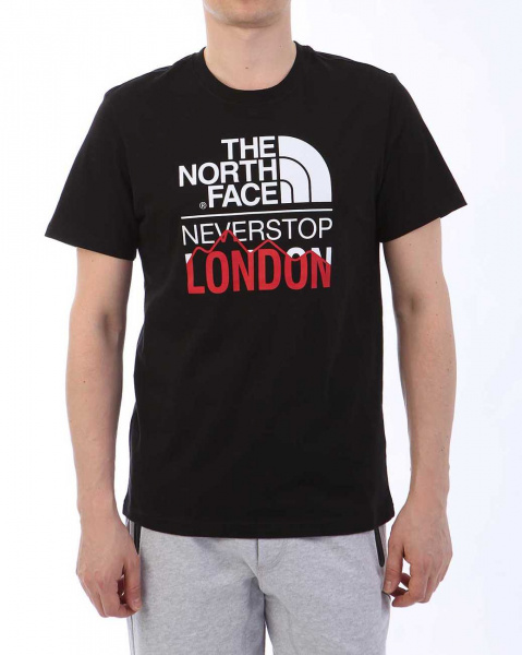 Футболка The North Face Munich London (XXL черный)