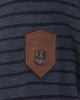 Толстовка женская с капюшоном Naketano Darthovic Stripe (Asd Blue M)
