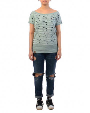 Футболка женская Naketano Wolle Spatzl (L шалфейный)