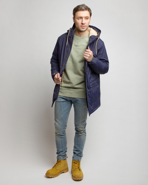 Куртка Iriedaily City Arctic Parka (XL темно-синий)