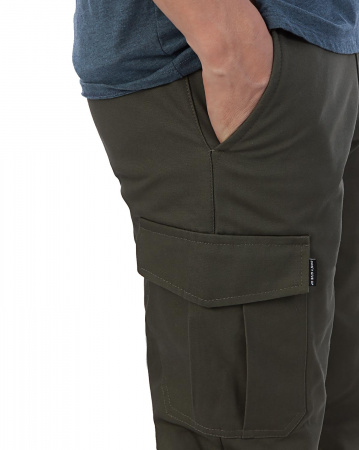 Джоггеры мужские на флисе Cool Penguin JMC 1713W (Olive 3XL темно-зеленый)