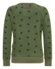 Толстовка женская свитшот Naketano Train Harder (Pine Green M)