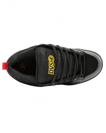 Кеды низкие мужские DVS COMANCHE (BLACK CHARCOAL GUM Nubuck, 13)