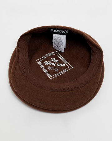 Кепка Kangol CAP Wool 504 0258BC New (TB274 TOBACCO, M)