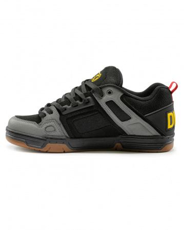 Кеды низкие мужские DVS COMANCHE (BLACK CHARCOAL GUM Nubuck, 13)