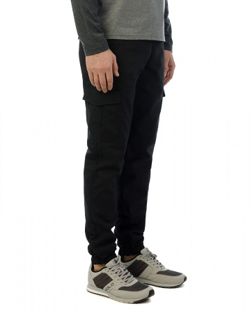 Джоггеры мужские на флисе Cool Penguin JMR 1713W (Black 4XL черный)