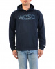 Толстовка мужская кенгуру с капюшоном Wesc Wesc (M темно-синий)