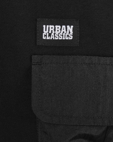 Толстовка мужская с капюшоном Urban Classics 80's Hoody TB4135 (XXL черный)