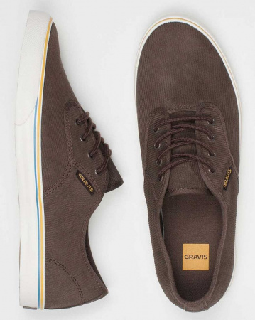 Кеды Gravis Slymz Suede MNS (45.5 коричневый)