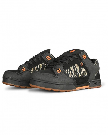 Кеды низкие мужские DVS MILITIA (BLACK JUNGLE CAMO NUBUCK, 14.0)