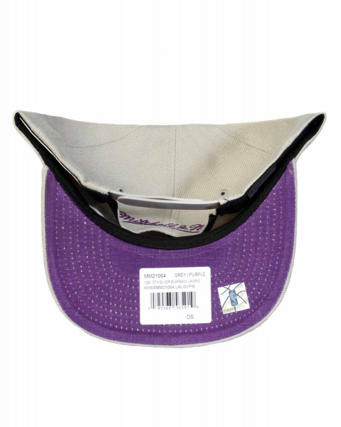 Головной убор 6HSSMM21064 75TH SILVER SNAPBACK Los Angeles Lakers Silver 6HSSMM21064-LALGYPR (Los Angeles Lakers Silver, OS)