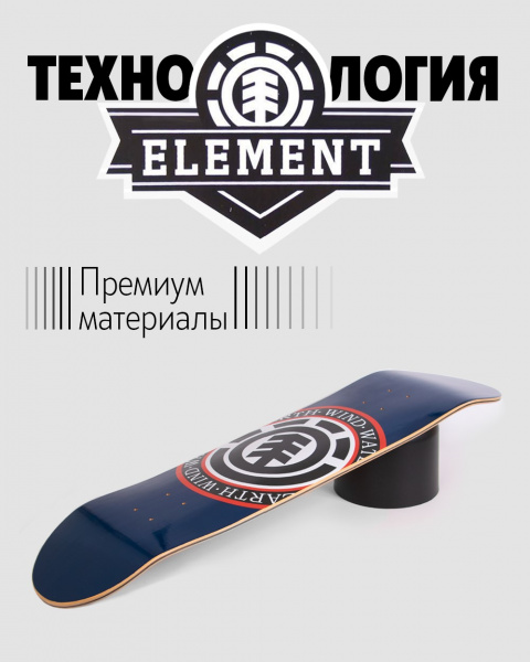 Дека Element Canada 8.25 с покрытием 1 (22 синий 8.25)