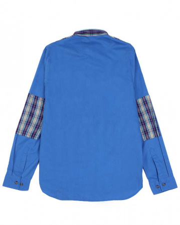 Рубашка Wesc Travis L/S (M голубой)