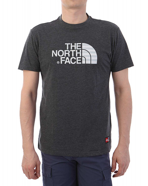 Футболка The North Face 000035695 000036739 000036743 (S серый золотой)
