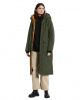Куртка женская Didriksons Leya Long 504300 (300 тёмно-зелёный, 36)