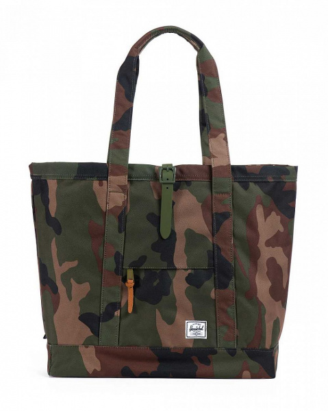 Сумка Herschel Market XL (22 L зеленый камуфляж)