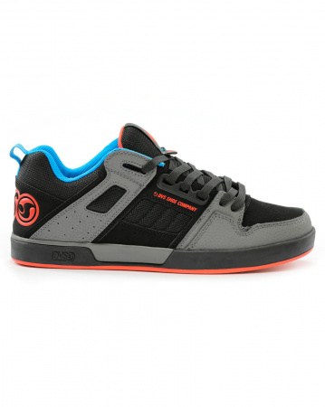 Кеды низкие мужские DVS COMANCHE 2.0+ (Charcoal Black Fry Nubuk, 9.5)