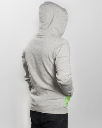 Толстовка Iriedaily Diagonal 2 Hooded Sweat (Grey Melange, L)