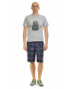 Футболка Carhartt USA K517 T-shirt Regular (S серый золотой)