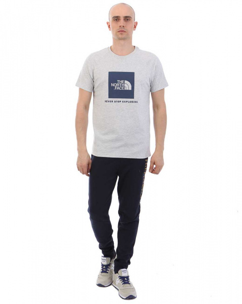 Футболка The North Face 000035557 (S серо-синий)
