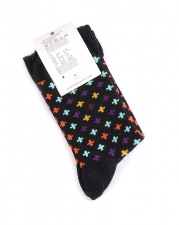Носки Happy Socks Comb Cotton (Crest Black 36-40)