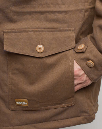 Куртка-парка Iriedaily Dock 36 Winter Parka (L коричневый)