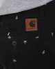 Шорты Carhartt WIP Johnson Short Dexter Cotton (29 черный белый)