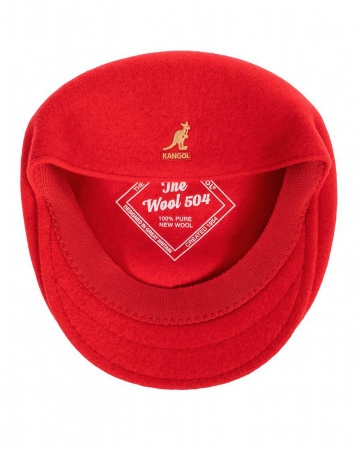 Кепка Kangol CAP Wool 504 0258BC New (RD608 RED, M)