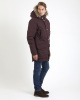 Куртка-Парка на пуху Elvine Corby (L бордовый)