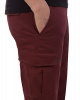 Джоггеры мужские на флисе Cool Penguin JMTL 1713W (Wine 3XL)
