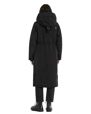 Куртка женская Didriksons Leya Long 504300 (060 черный, 48)