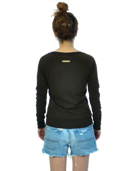 Толстовка женская свитшот Naketano Baby Got Back III (Heritage Black S)