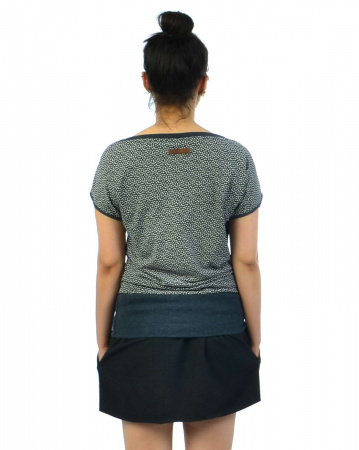 Футболка женская Naketano Schlummerndes Inferno (Indigo Blue Melange XL)