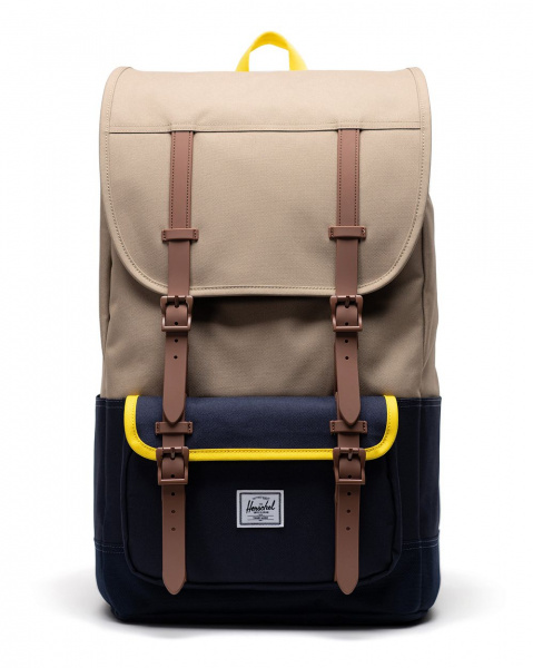 Рюкзак Herschel Little America Pro (KELP/PEACOAT/CYBER YELLOW/SADDLE)