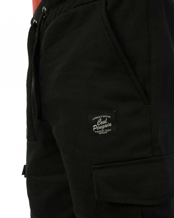 Джоггеры мужские на флисе Cool Penguin JMD 1713W (Black 4XL черный)