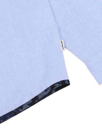Рубашка Carhartt WIP Publish Buster (S темно-голубой)