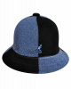 Панама Kangol Octagon Bermuda Casual (L синий чёрный)