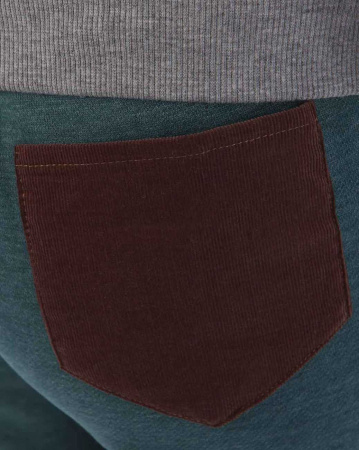 Джоггеры женские Naketano Two Ton Pocket Double Ton (XS изумрудный темный)