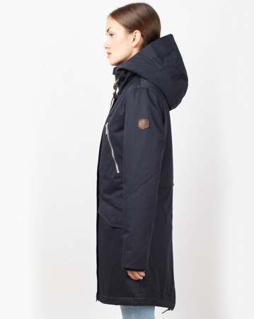 Куртка-Парка женская зимняя Loading W-06 Jacket (L темно-синий)